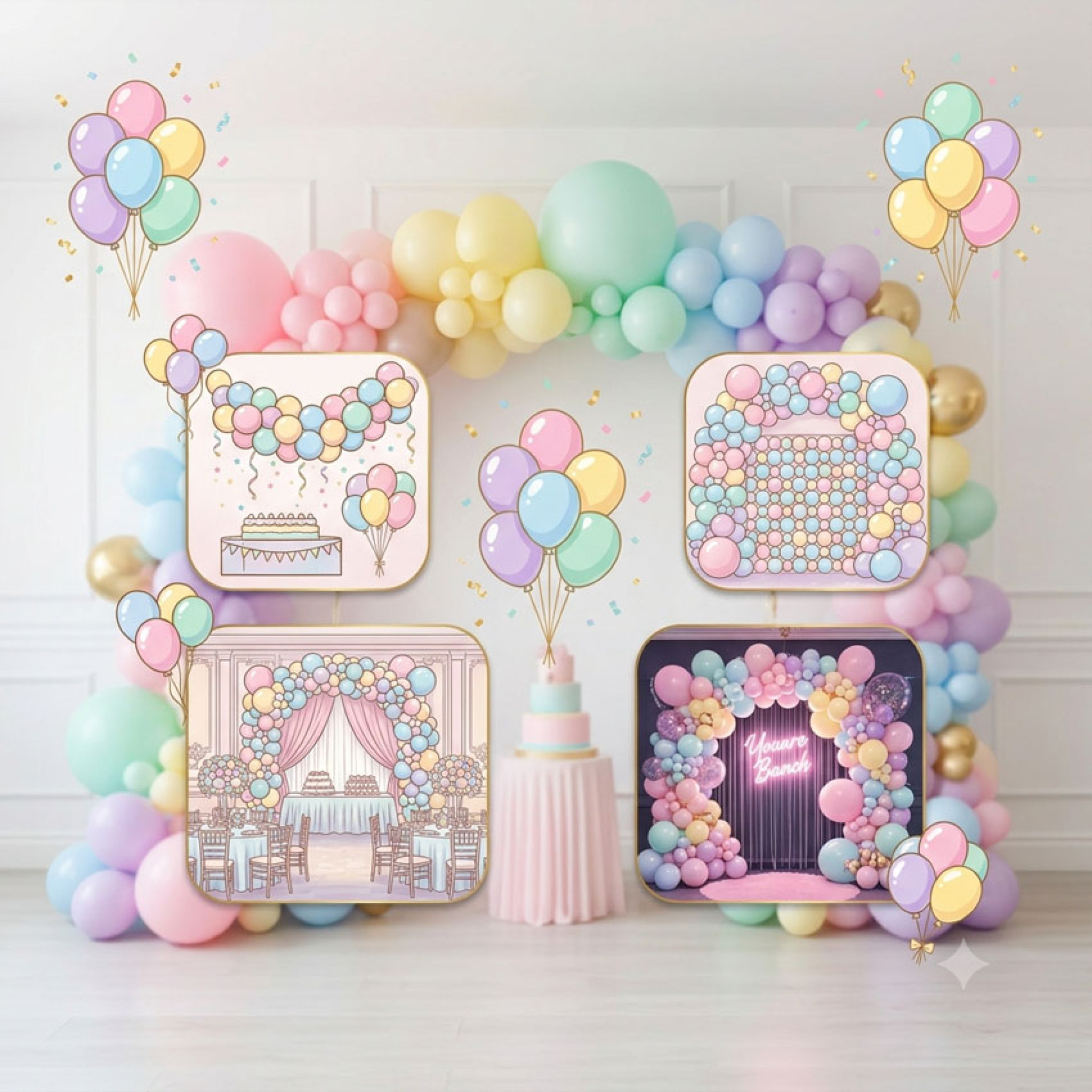 BALLOONS DECORATION PACKAGES
